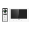 DAHUA DHI-KTA02 - Kit de Videoportero Analógico/ Monitor con Pantalla de 7  Pulgadas/ Botones Touch/ Frente de Calle con Camara de 1.3 Megapixeles/  DWDR/ IP66/ Apertura de Puerta/ Soporta Hasta 2 Frentes