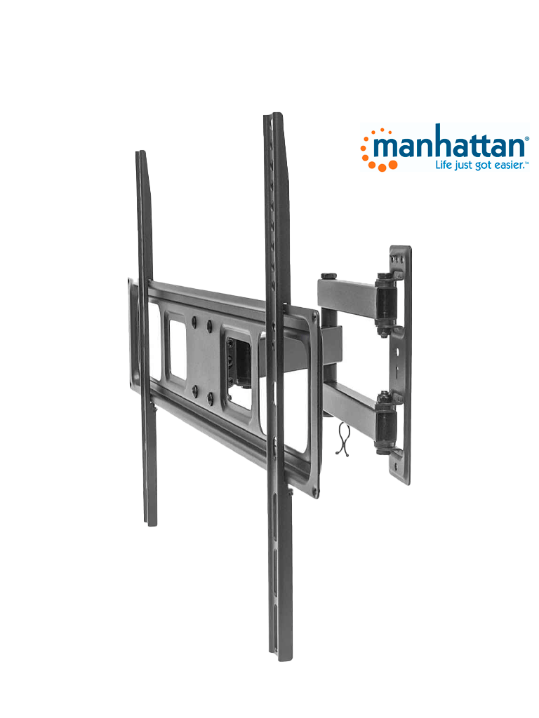Manhattan Soporte para TV, de pared, con inclinación, pantallas planas de  37 a 70 de máximo 75 kg (424752)