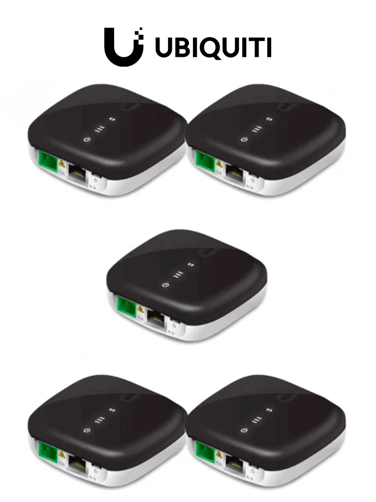KIT 5 piezas UFiber loco GPON ONU, Unidad de red óptica con 1 puerto WAN GPON (SC/APC) + 1 puerto LAN Gigabit Ethernet 