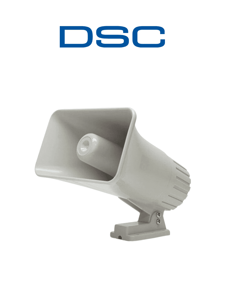 DSC SD30W - Sirena Cableada para Exterior (requiere gabinete modelo GMX-001 para montaje a exterior) 12 VCD 30W 2 tonos 120 dB #LosPrincipales #PLANDEBENEFICIOS