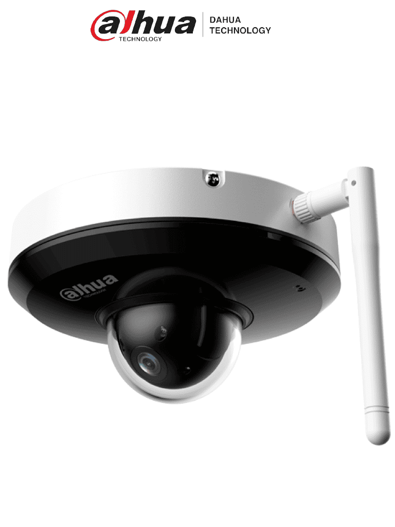 DAHUA DH-SD1A204DB-GNY-W Camara IP Domo PTZ ofrece 2MP con tecnología Starlight para claridad en baja luz, zoom óptico 4X, visión nocturna IR de 20m, detección facial, micrófono integrado, SMD 3.0 y protección IP66/IK08. #LoNuevo #MCI1