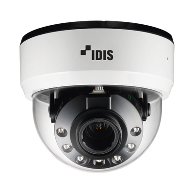 Camara Domo IP 5 Megapixel | MicroSD | Audio de Dos Vias | Entrada y Salida de Alarma | PoE | WDR | ICR | IR 30 m | Varifocal-Motorizada