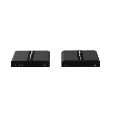 Kit extensor KVM (HDMI y USB 2.0) hasta 100 metros / Resolución 4K @ 30 Hz / Cat 6/6A/7 / CERO LATENCIA / Salida Loop / Soporta Switch Gigabit para control KVM múltiple / Soporta hasta 253 