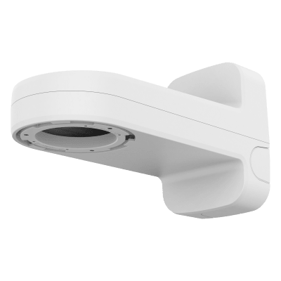 Adaptador de pared o poste compatible con camaras tipo Domo y PTZ Hanwha