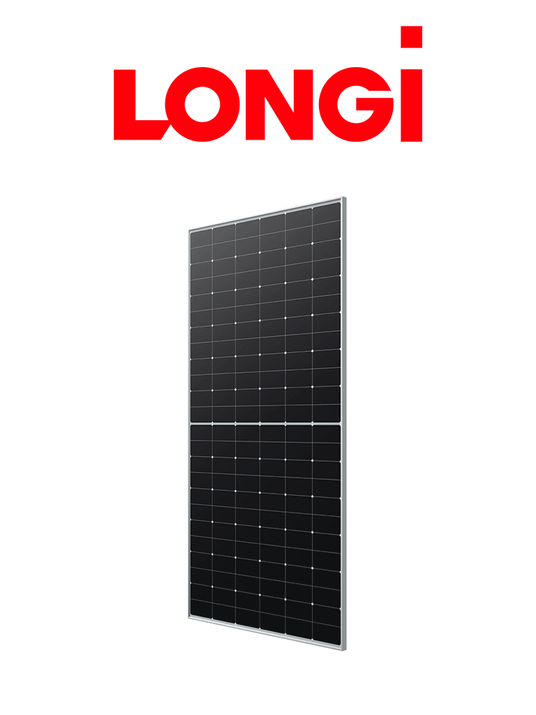 LONGI HIMOX6MAX - Módulo Solar 615W / Marco de aleación de aluminio anodizado / 144 Celdas / Conector MC4 / Protección IP68 #SOLAR