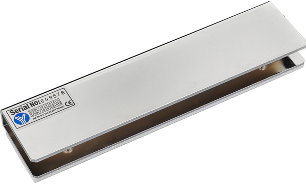 YLI MBK280UL - Soporte de Fijación tipo U para Puerta de Vidrio sin Marco / Compatible con Cerradura Magnética YM280NLED - Imagen 2