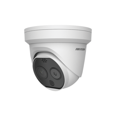 Turret IP Térmica de Alta Precisión INDUSTRIAL / Lente Dual /  Lente térmico 3mm / ALTA  PRECISIÓN / Alto Flujo