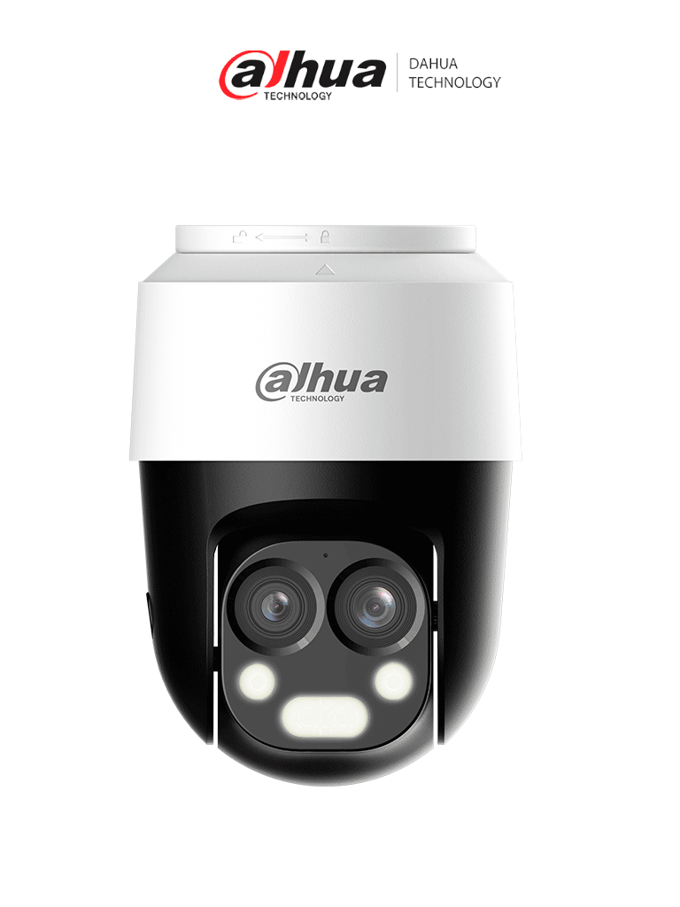 DAHUA HAC-PT1200B-IL-A-E2Z - Cámara PT Dual de 2 Megapíxeles/ 6x Zoom Hibrido 2 Lentes/ Lentes de 2.8mm y 6mm/ Angulo de 109 y 47.2 mm/ Iluminador Dual Inteligente 50 Mts/ Micrófono Integrado/ Super Adapt/ IP66/ #LoNuevo #MCI1 #DP 