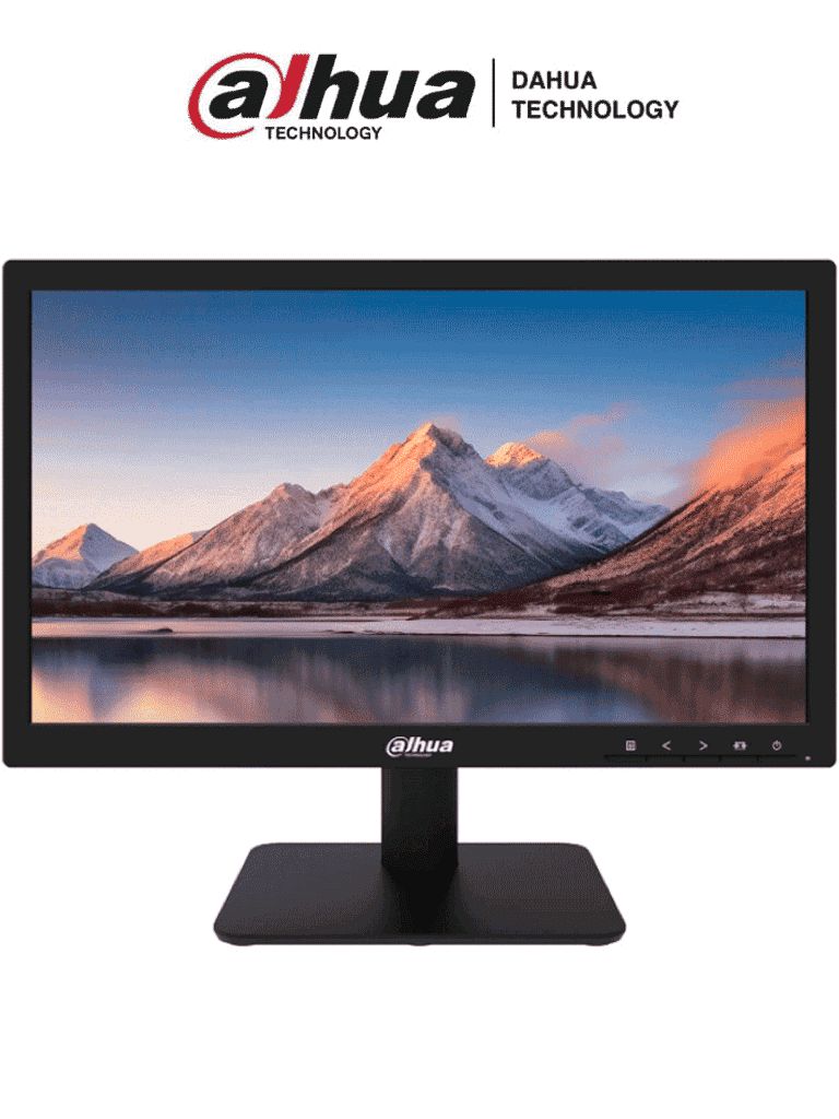 DAHUA DHI-LM19-L200N - Monitor Led de 19 Pulgadas ofrece calidad Full HD y un rendimiento constante 24/7. Con entrada HDMI y VGA, tiempo de respuesta de 5ms y bajo consumo de energía, es ideal para videovigilancia profesional/ #LoNuevo #MCI1 #MDY 