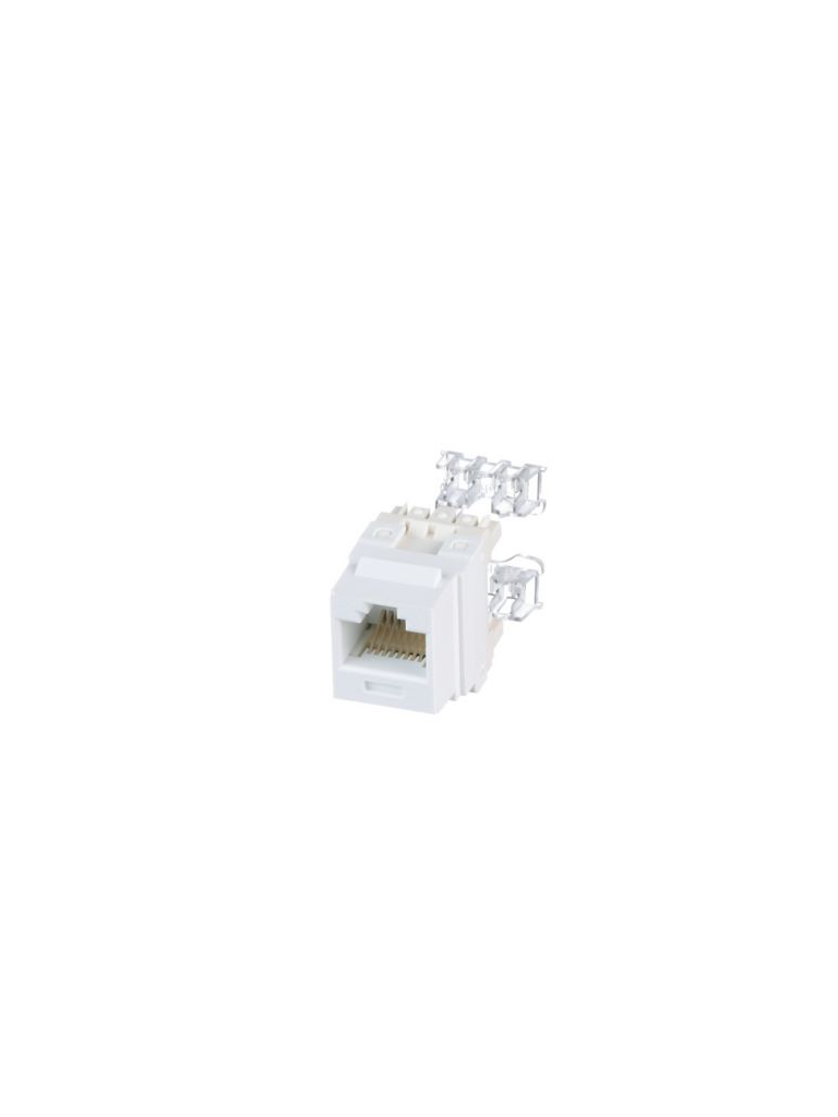 PANDUIT NK688MWH - Jack UTP RJ45 Cat6 / Tipo Keystone / Categoría 6 / Blanco