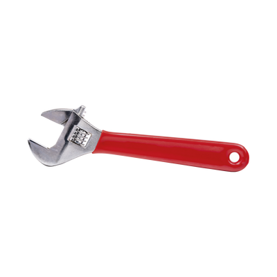 Llave Ajustable/Tipo Perico de 8" (203 mm) con Forro Plástico para Mejor Agarre.