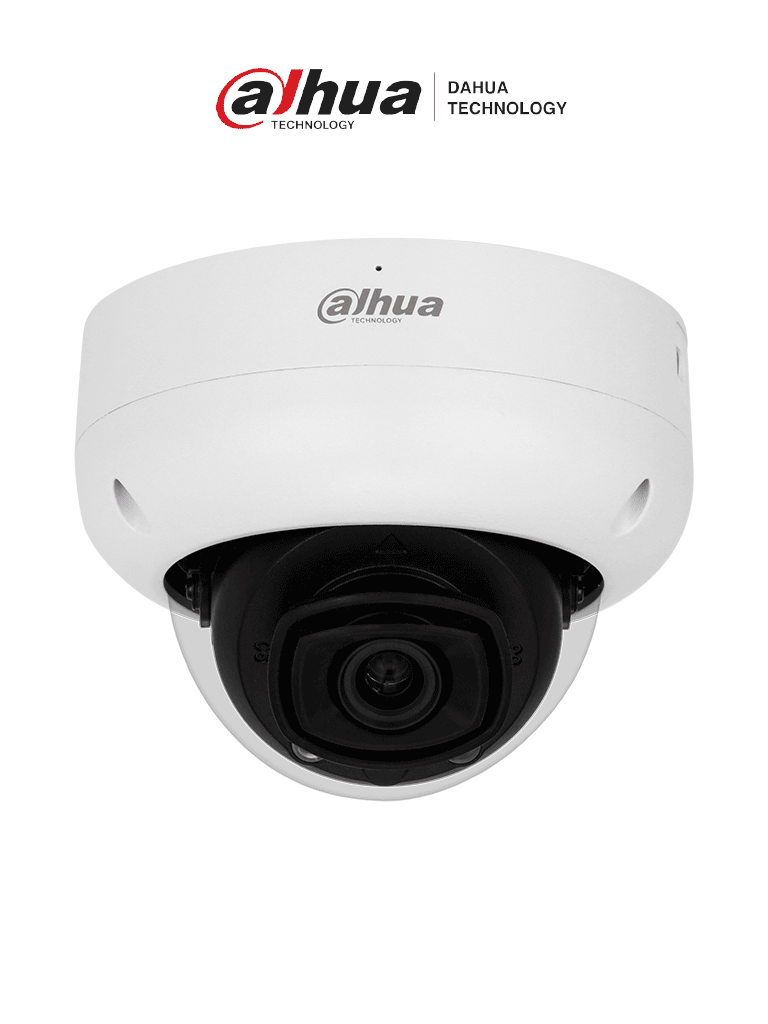 DAHUA DH-IPC-HDBW5442R-ASE - Cámara IP Domo de 4 Megapixeles/ Lente de 2.8mm/ IR LED 50m/ AcuPick / WizMind/ Metadatos/ Protección Perimetral/ Conteo de Personas/ SMD 3.0/ IP67/ IK10/ E&S de Alarma y Audio
