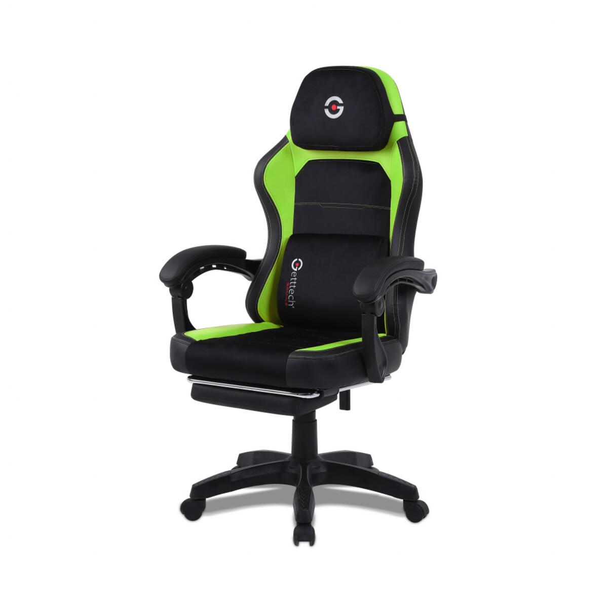 SILLA GAMER GETTTECH GREEN/BLACK GAR-GAOPY-G2-GR