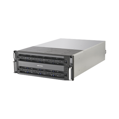 Servidor de Almacenamiento en Red /  Soporta 24 Discos Duros (No incluye Discos Duros) / RAID / Graba 1024 canales IP / Doble procesador