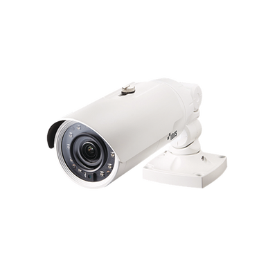Cámara IP Bala con Calefactor 2MP (H265), Lente Varifocal MOTORIZADO 3-10mm, Para Exterior, IR 30m, Entrada/Salida de Audio y Alarma
