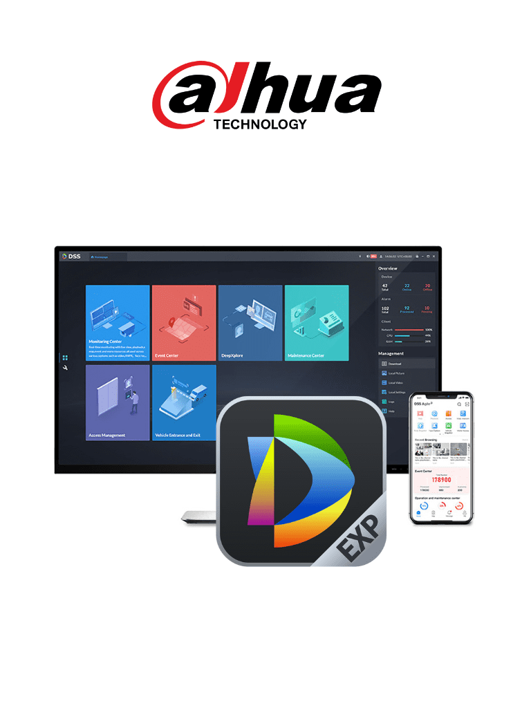 DAHUA DHI-DSSExpress8-Door-Channel-License - Licencia para 1 Modulo de Control de Acceso (Puerta) para Software DSS Express versión 8/
