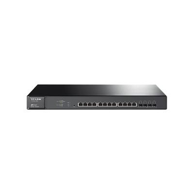Switch Smart JetStream Gigabit L2, 12 Puertos 10GBase-T y 4 Ranuras SFP+ 
