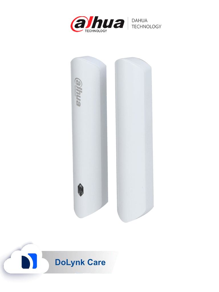 DAHUA DHI-ARD323-W2 - Contacto Magnético Inalámbrico Interior / 1 Entrada de Contacto Seco / Led Indicador / Alarma de Batería Baja / Detección de Intensidad de Señal / Función de Salto de Frecuencia /  #AlarmasDahua