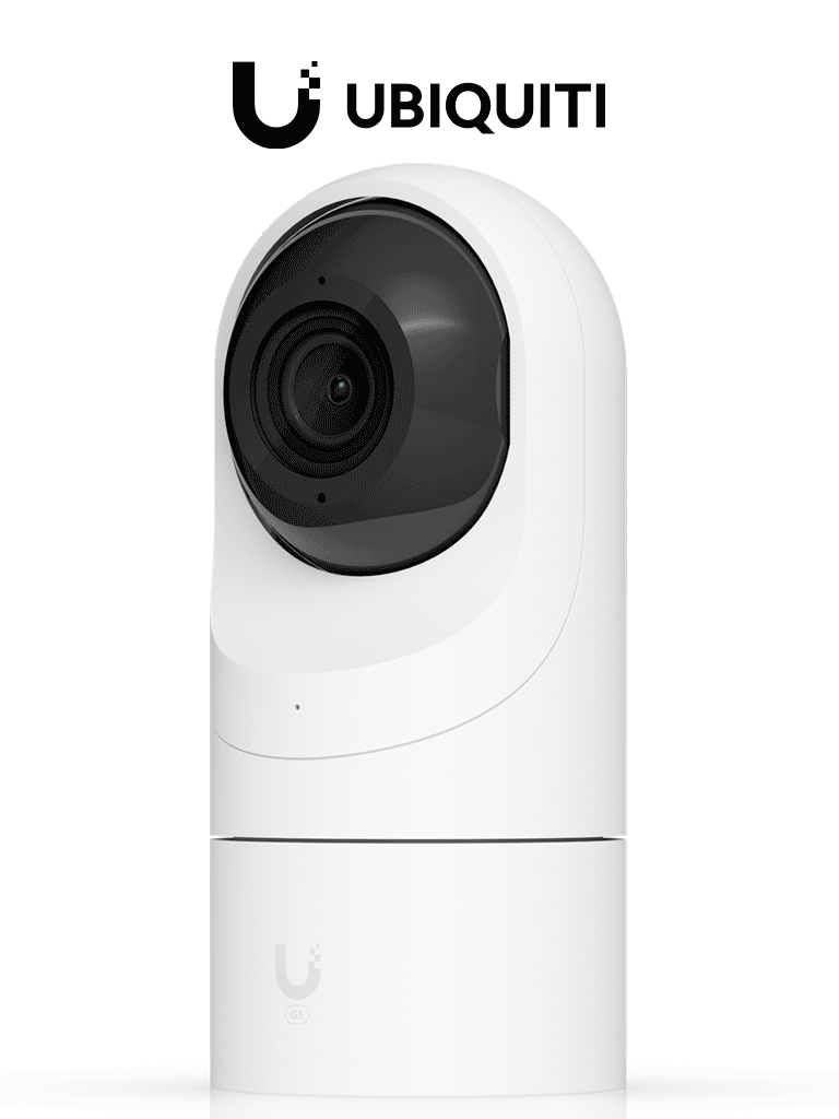 UBIQUITI UVC-G5-Flex - Cámara IP PoE Para Interior & Exterior/ Resolución de 4 MP con Iluminadores IR Hasta 6 Mts/  Lente fijo/ Micrófono Integrado/ Detección de Eventos de IA