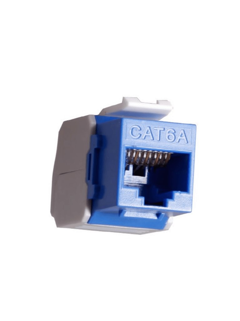 SBE TECH -  SBE-JACKC6AS-BL JACK 4 PARES RJ45 CAT-6A AUTOPONCHABLE AZUL