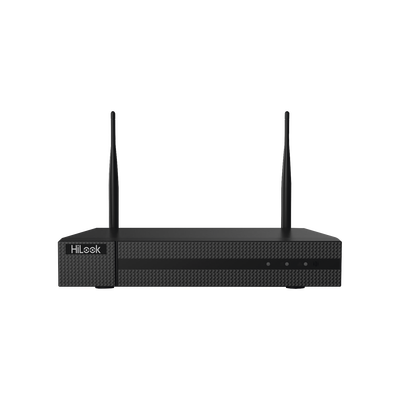  NVR 4 Megapixel / 8 canales IP / 1 Bahía de Disco Duro / 2 Antenas WIFI / Salida de Vídeo Full HD
