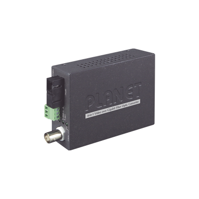 Kit Transmisor/Receptor de Video Analogo sobre Fibra Mono Modo 20Km, SC  WDM 