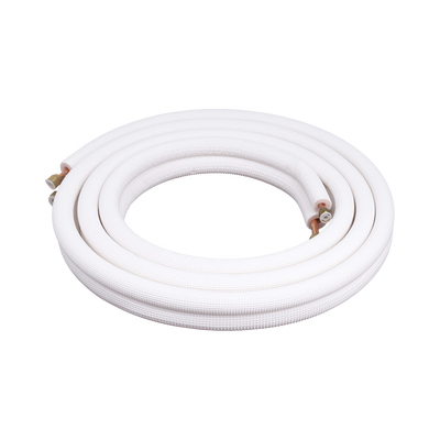 Kit de tubería / 1 / 4"  y 5 / 8 " / Capacidad para minisplit AUFIT / 2 Toneladas / Cinta aislante / Accesorios / Longitud de 4 metros