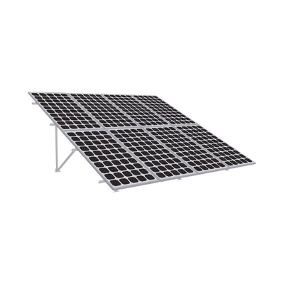 Montaje para Panel Solar, Riel de 2200mm para Módulos con Espesor de 35mm, Velocidad de Viento Máx. 136km/h