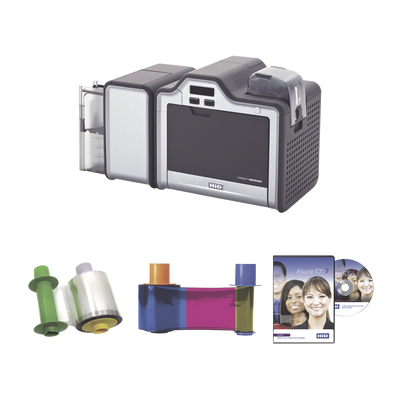  Kit Impresora Retransferencia HDP5000/ Doble Lado/ Incluye Ribbon, Film y Software/ 3 Años Garantía