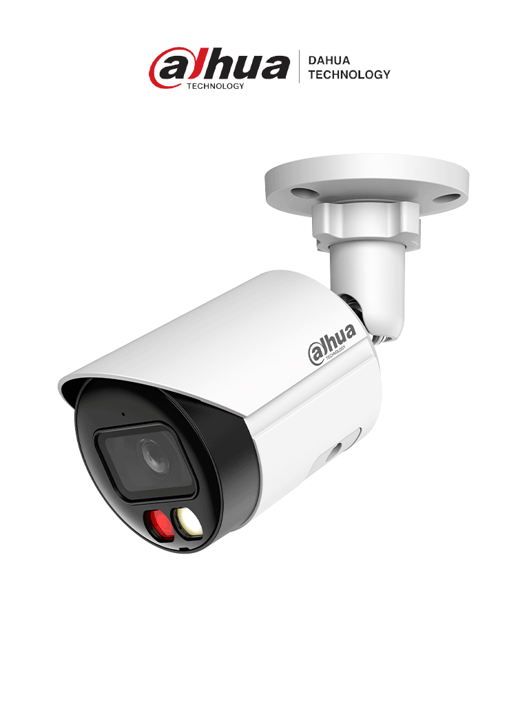 DAHUA DH-IPC-HFW2649SP-S-IL - Cámara Bullet de 6 megapíxeles /Iluminador Dual Inteligente/ SMD Plus/ Full Color/Protección perimetral/ Lente 2.8/ Micrófono integrado/ IP67/ IR 30 metros/#LoNuevo #MCI1