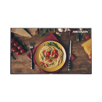 Pantalla LED de 55" para Publicidad Digital / Programación de Horarios / Contenido Personalizado / Sistema Operativo Android / 2 Entradas USB / WiFi