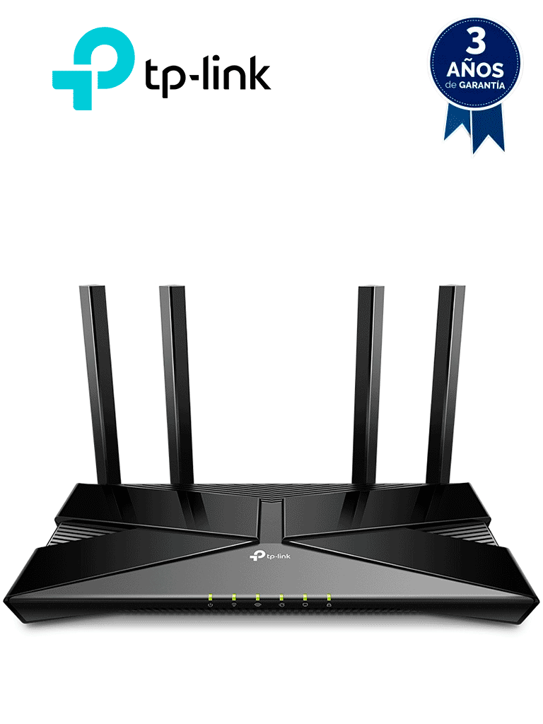 TP-LINK Archer AX10 - Ruteador WiFi 6 AX 1500 Mbps con 1 puerto WAN RJ45 Gigabit Ethernet, 4 puertos LAN RJ45 Gigabit Ethernet, tecnologías MU-MIMO 2X2 y OFDMA, además 4 antenas con Beamforming. #DL79 #MCI2  #TPMCIQ2