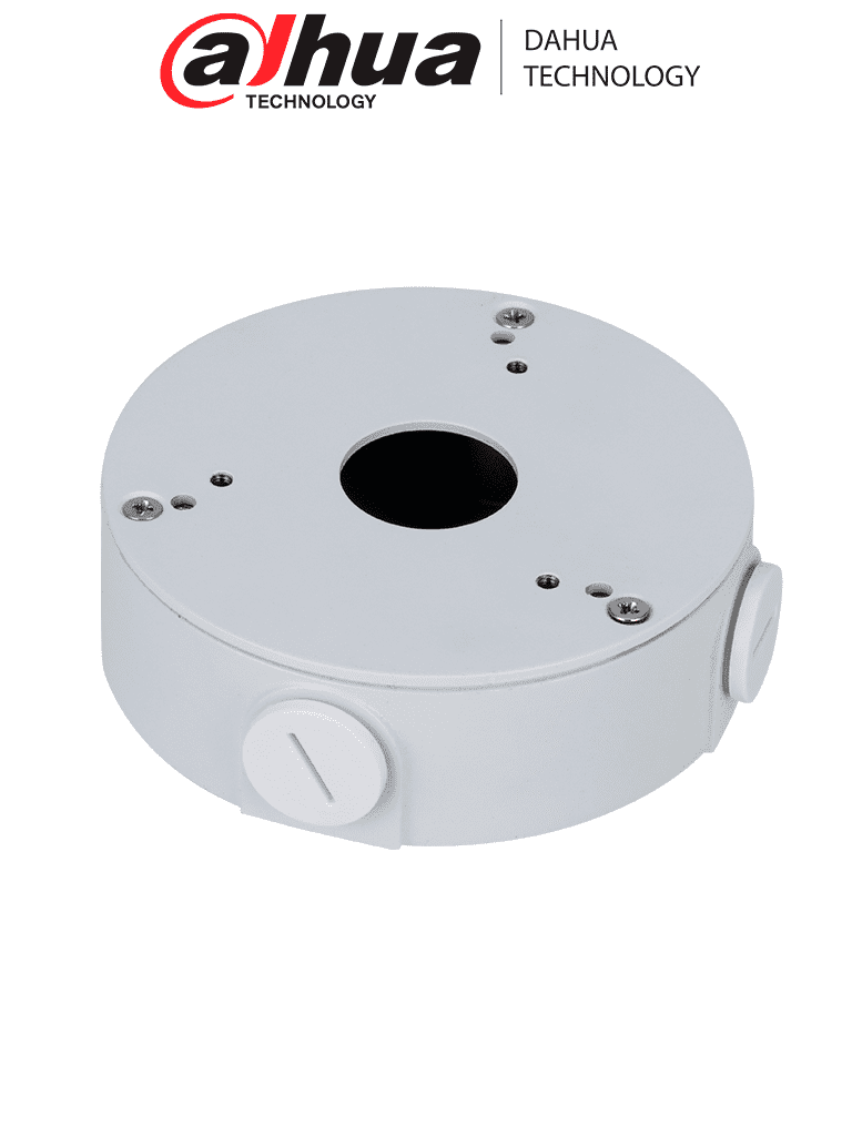 DAHUA PFA13G - Caja de Conexiones Metálica/ Compatible con Domo y Bala/ Consulte la Selección de Accesorios/  Series: HAC-HDW1200/1230/1500/1220SL, IPC-T1B20/40/ IPC-T1B20-L / HAC-HDW1801TL-A/ HAC-HDW1200TL-A/Entre Otras/ Uso Interior/ 