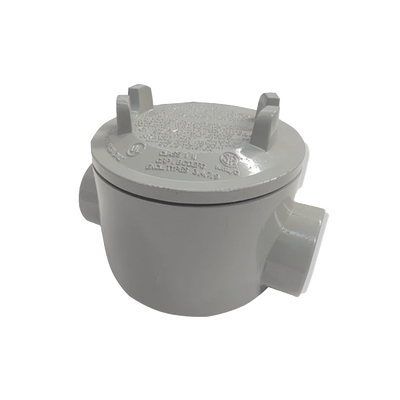 Caja con Tapa Tipo GRC de 1 1/2" (38.1 mm) / Caja a Prueba de Explosión / Para Áreas Peligrosas / Libre de Cobre.