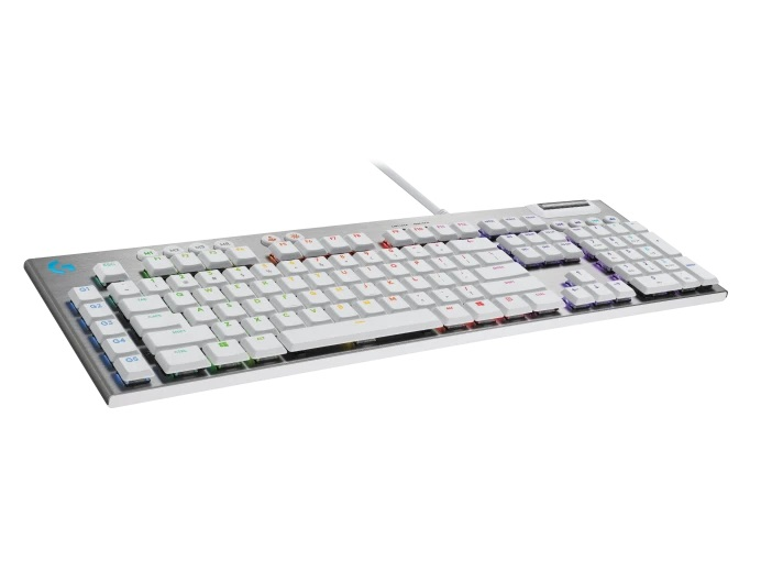 TECLADO LOGITECH G815 RGB LIGHTSYNC GL TACTILE WHITE (920-011354)