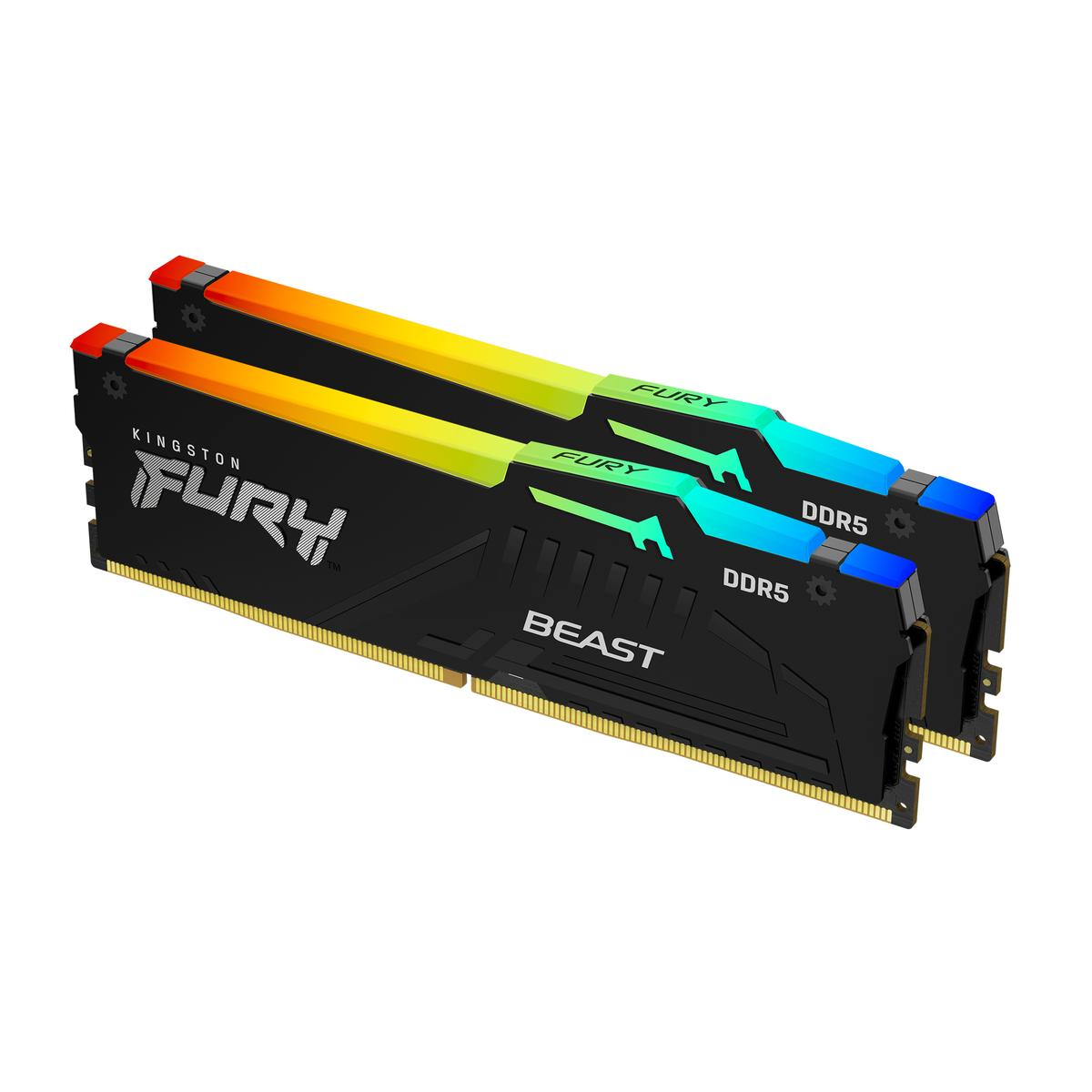 MEMORIA DDR5 KINGSTON FURYB 32GB 6000MHZ RGB EX K2 (KF560C36BBE2AK2-32)