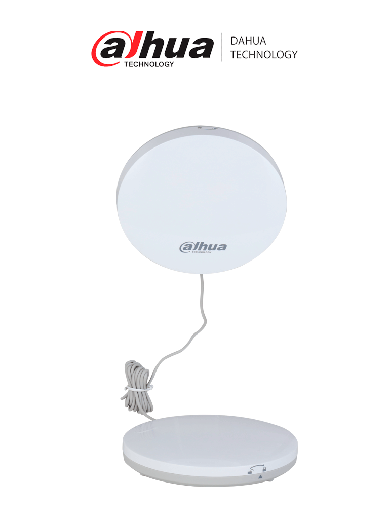 DAHUA ARD912-W2(D) - Detector de inundación. Muestra la temperatura ambiental. Ofrece alarma por alta temperatura, sensibilidad ajustable y fácil instalación. Ideal para seguridad avanzada #AlarmasDahua #VM #MCI2 #MAD