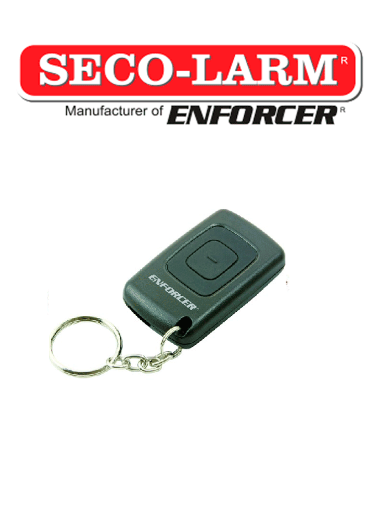 Seco-Larm SK919T1GBQ -  Transmisor de 1 boton 315MHz para todos los receptores Seco Larm de 315MHz