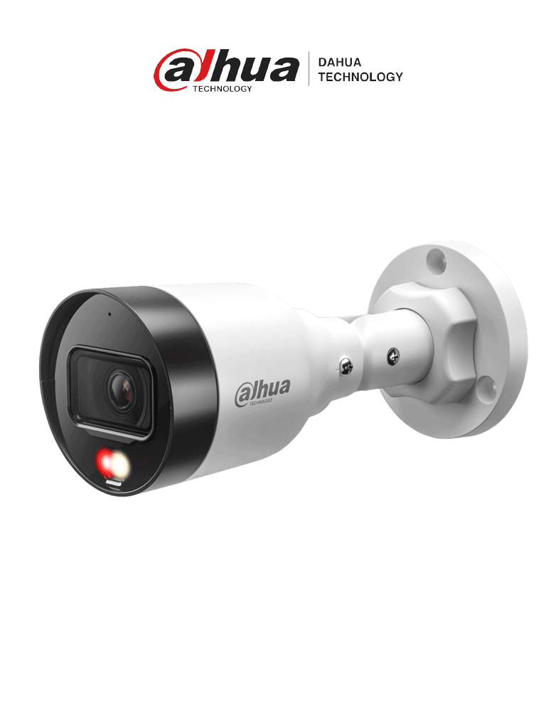 DAHUA DH-IPC-HFW1239S1-A-IL- Cámara IP Bullet con Iluminador Dual de 2 Megapixeles/ Lente de 2.8mm/ 103 Grados de Apertura/ Micrófono Integrado/ H.265+/ 15 Metros de Luz Visible/ IP67/ PoE/ DWDR/ #LoNuevo #NFin #ILDDAFE #MDIP #MCI2 #IPMC 
