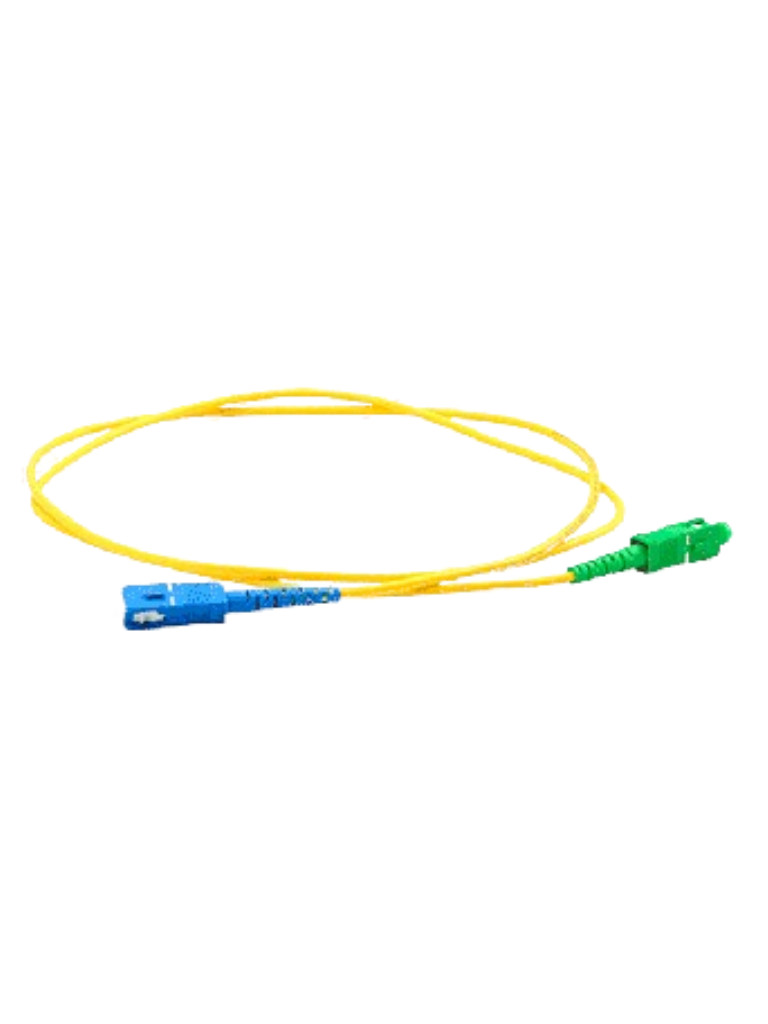 TCE  - LMN-FO-SCU-SCA-01 - Jumper SC UPC-SC APC Monomodo / Simplex 2 mm / 1 metro / Amarillo #FO