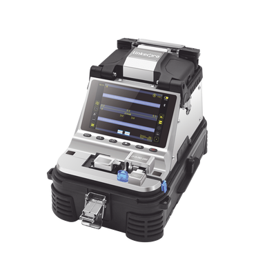 Fusionadora de Fibra Óptica MultiModo y MonoModo / 6 motores / Alineación por Núcleo / OPM + VFL / Cleaver Eléctrico de Gran Precisión / Capacitación básica virtual gratuita