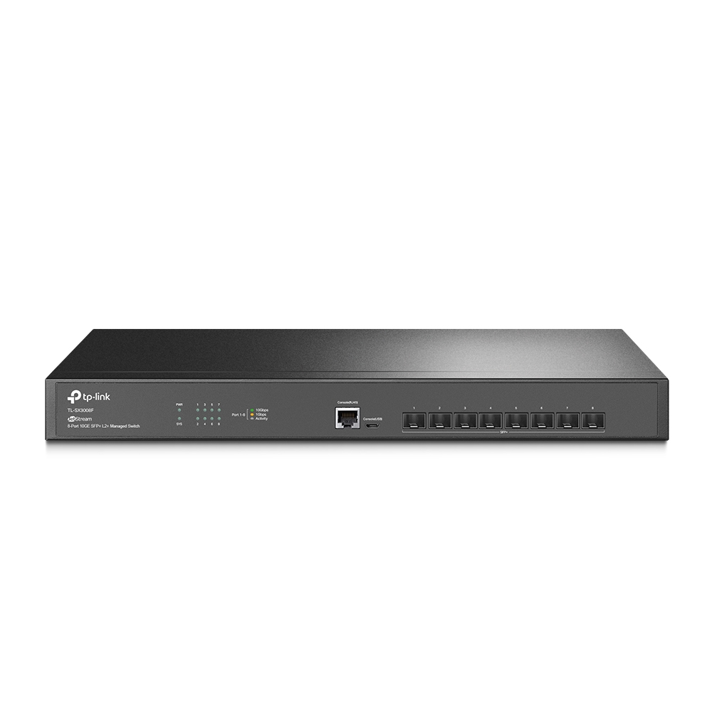 SWITCH ADMIN TP-LINK 8 PTOS 10GBPS SFP+ L2+ /SX3008F (TL-SX3008F)