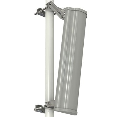 Antena sectorial de 90º, 5.1 a 5.8 GHz, Ganancia 17 dBi, Conector SMA-Hembra inverso, Jumpers y Montaje incluido 