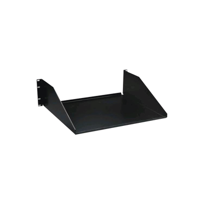 Charola Para Soportar Equipos en Racks, de 19in, Solida, 3UR, Color Negro