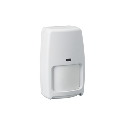 Sensor Inalambrico de Doble Teconolgia Movimiento y Microondas, Angulo de 90º Cobertura de 15m. / Batería de Larga Duración 3-5 años