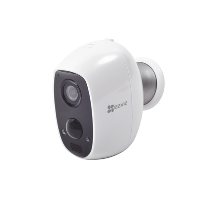 Cámara IP Wi-Fi / Con Batería Recargable (Cero Cables) / 2 Megapíxel  / Sensor PIR /  Uso en Exterior Con Protección / Grabación en la Nube / Ranura Para microSD