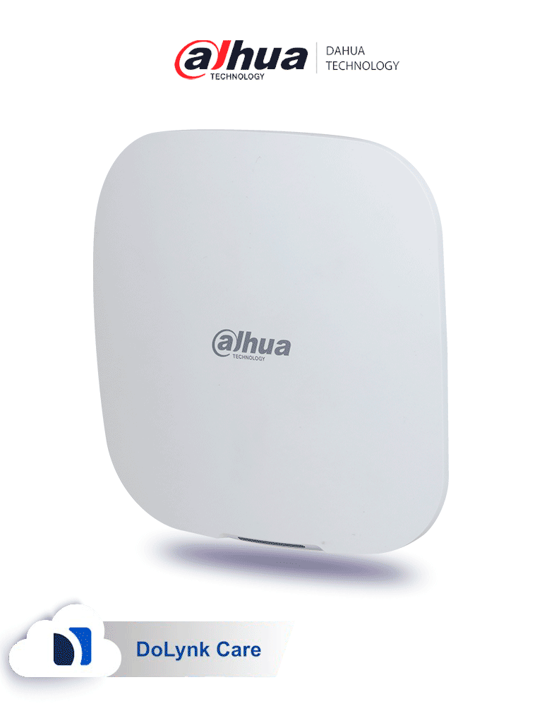DAHUA DHI-ARC3000H-W2 - Panel de Alarma Inalámbrico con Comunicación Wifi y Ethernet/ Soporta Hasta 150 Dispositivos (6 Sirenas y 64 Controles)/ Batería de Respaldo/ Zumbador Integrado/ Luz Indicadora de Estado/ Enlace Por App/ #AlarmasDahua #VM