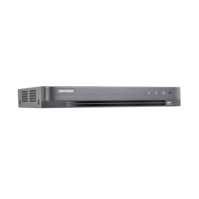 DVR 4 Megapixel / 8 Canales TURBOHD + 4 Canales IP / 1 Bahía de Disco Duro / 8 Canal de Audio / Audio por coaxitron / Vídeoanálisis
