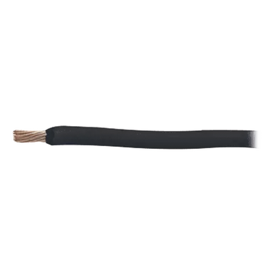 Cable de Cobre Recubierto THW-LS Calibre 1/0 AWG 19 Hilos Color Negro (Retazo de 15 metros)
