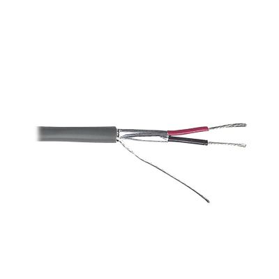 Cable 2 x 24 AWG / Blindado / Cubierta FR-PVC / Bobina de 500 metros 